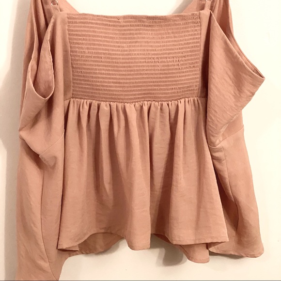 NWT F21 Plus Flowy Pink Tulip Hem Camisole - Picture 2 of 9